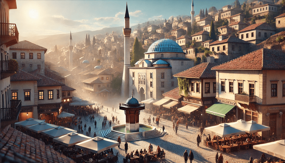 The city of Sarajevo